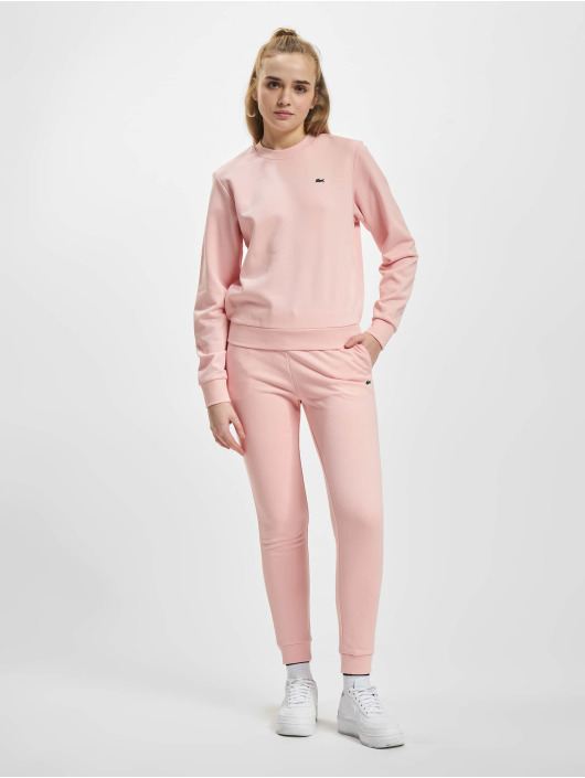 Lacoste Jogging kalhoty Basic růžový