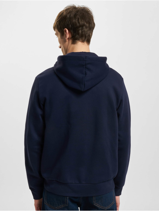Lacoste Sweat capuche zippé Zip bleu