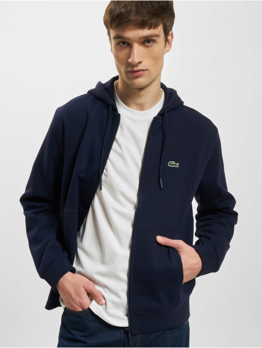 Lacoste Sweatvest Zip blauw