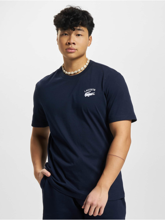Lacoste T-paidat Chest Croc sininen