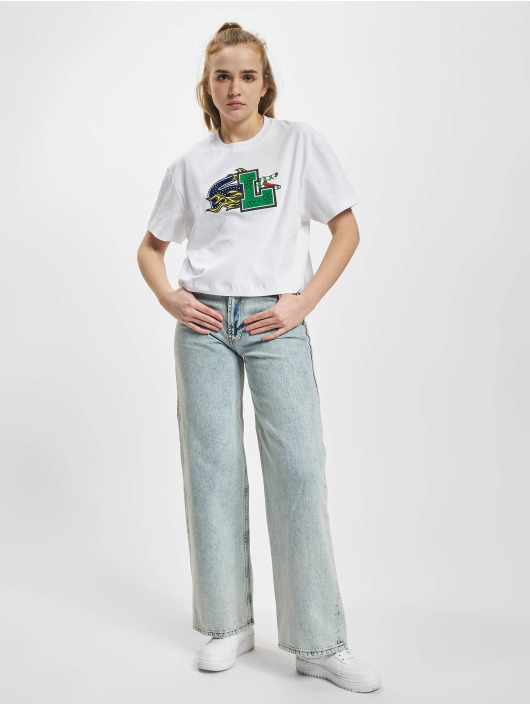 Lacoste T-Shirt Big Logo white
