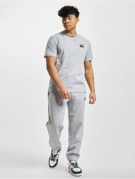 Lacoste t-shirt Chest Croc zilver