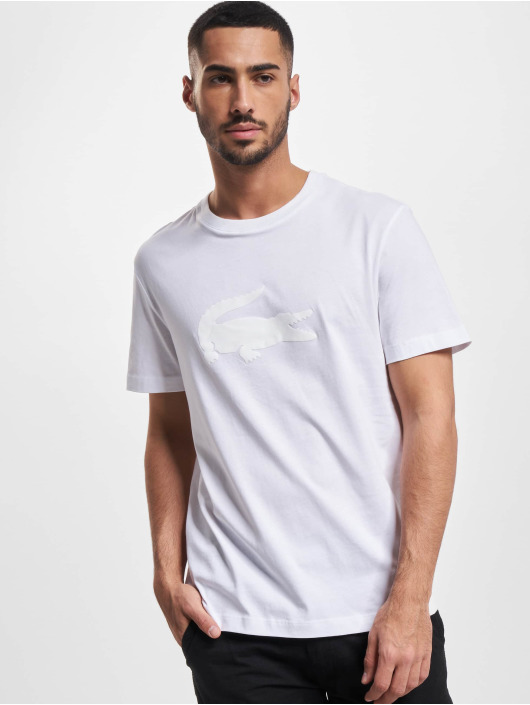 Lacoste / T-shirts Logo i hvid 979184