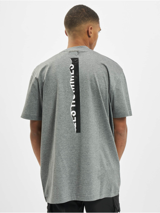 Les Hommes T-Shirt Logo grey