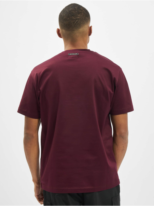 Les Hommes T-Shirt LH rouge