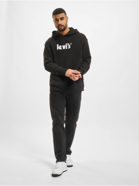 Levi's® Bluzy z kapturem Relaxed Graphic czarny