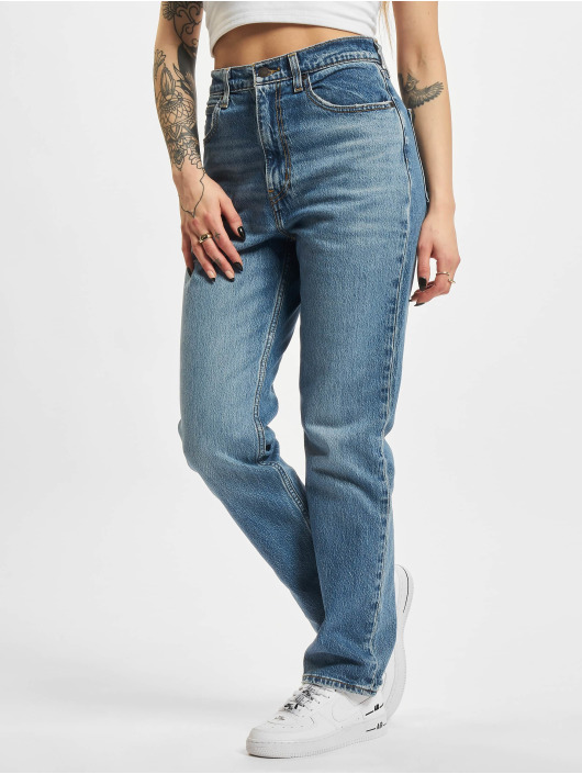 Levi's® High Waisted Jeans '70s High Slim Straight blue