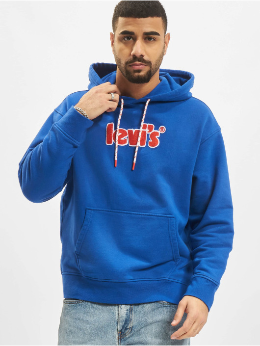 Levi's® Hoody Relaxed Graphic blauw