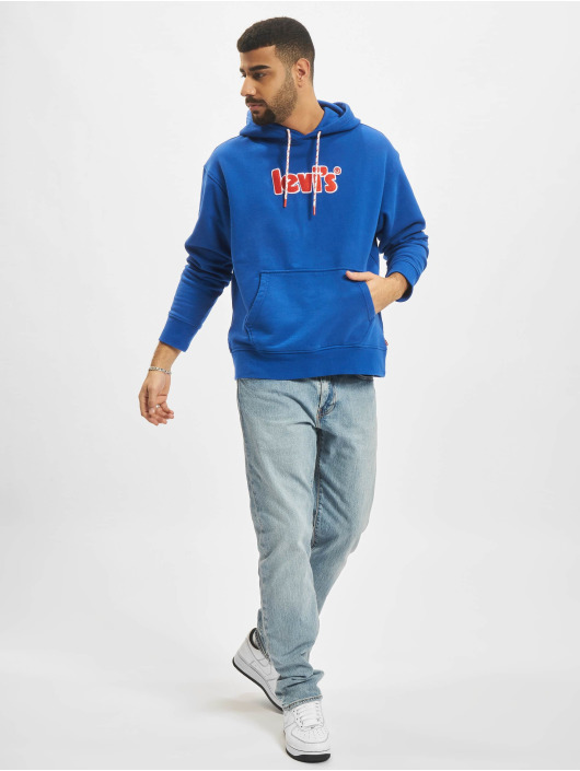 Levi's® Hoody Relaxed Graphic blauw