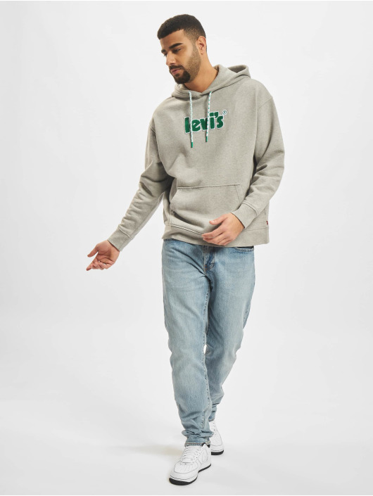 Levi's® Hoody Relaxed Graphic grau