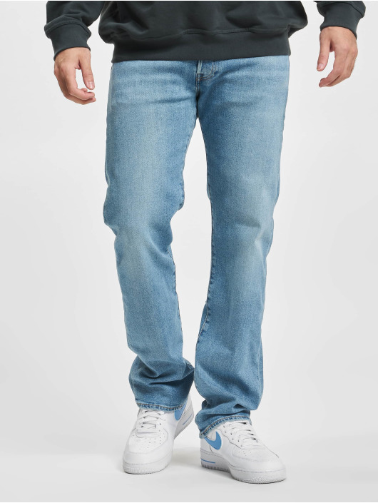 Levi's® Jeans / Straight Fit Jeans 501 Original Fit in blue 911042