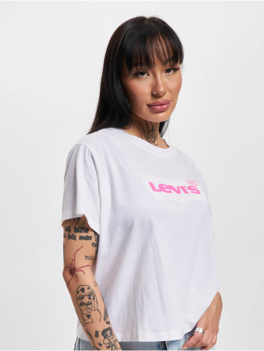 Levi's® t-shirt Graphic Varsity wit