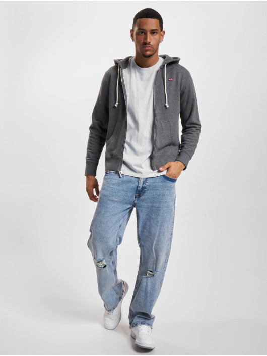 Levi's® Vetoketjuhupparit New Original Zip Up harmaa
