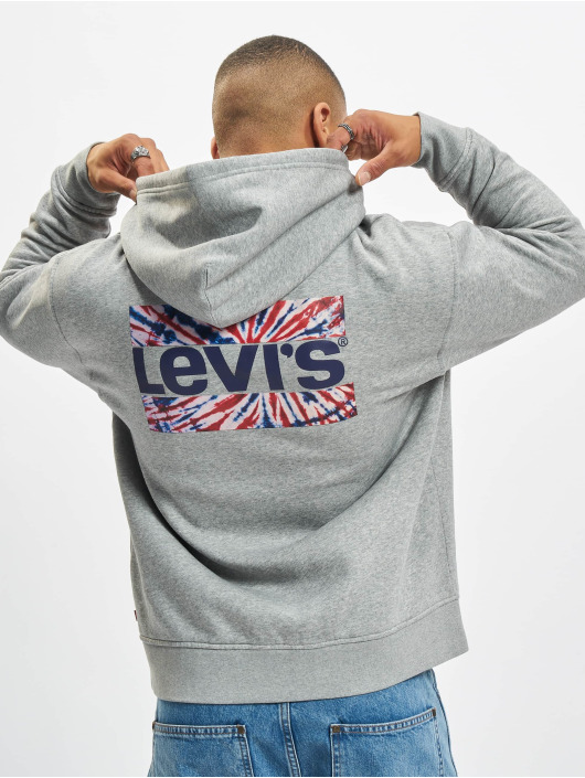 Levi's® Zip Hoodie Graphic grå