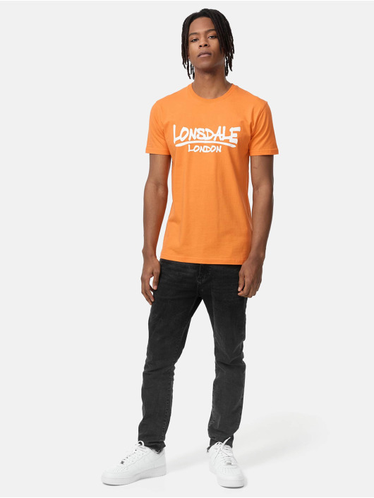 Lonsdale London Camiseta Toscaig naranja