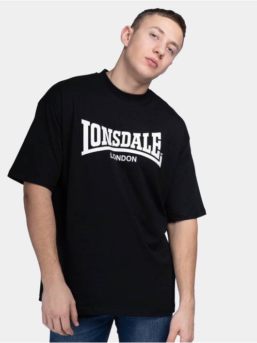 Lonsdale London Camiseta Keisley negro