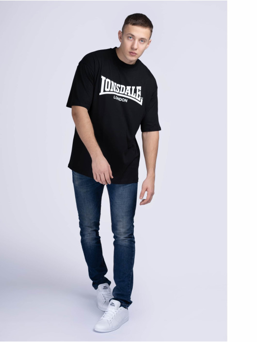 Lonsdale London Camiseta Keisley negro
