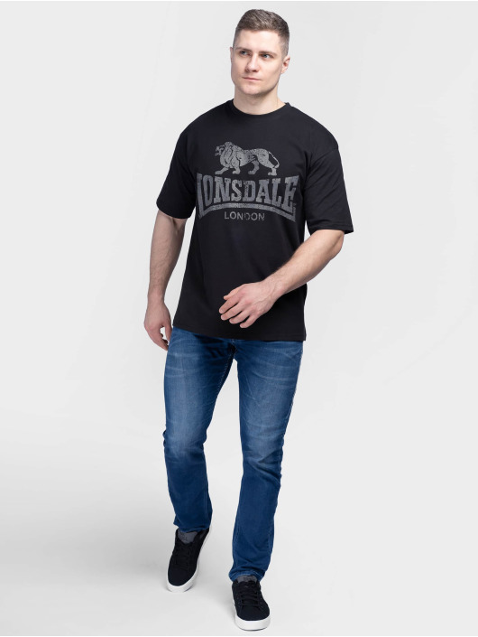 Lonsdale London Camiseta Thrumster negro