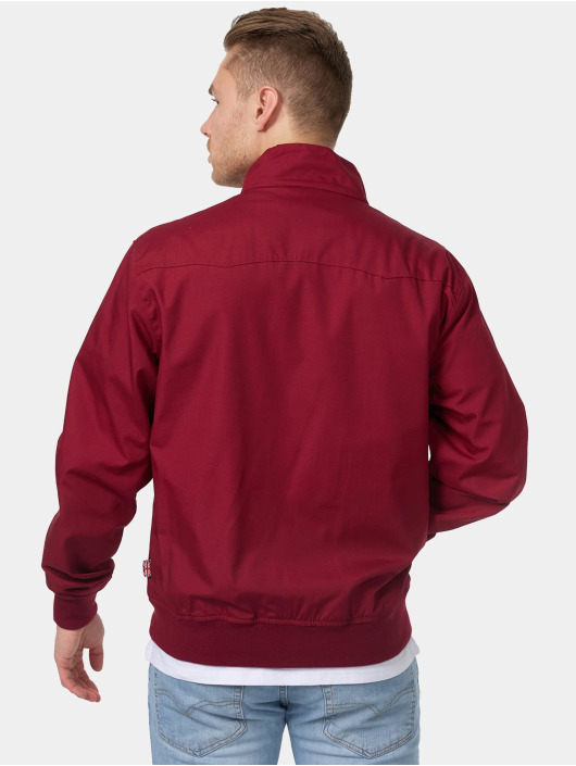 Lonsdale London Giacca Mezza Stagione Classic rosso