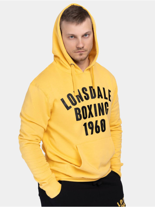 Lonsdale London Hoodie Buckhaven gul
