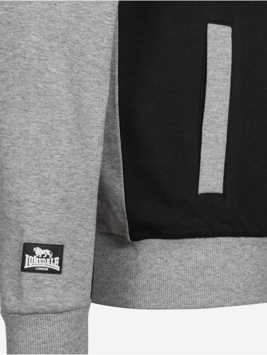 Lonsdale London Hoodies con zip Frankfield grigio