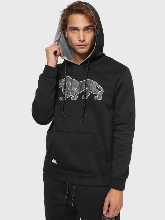 Lonsdale London Hoodies Ashgrove čern