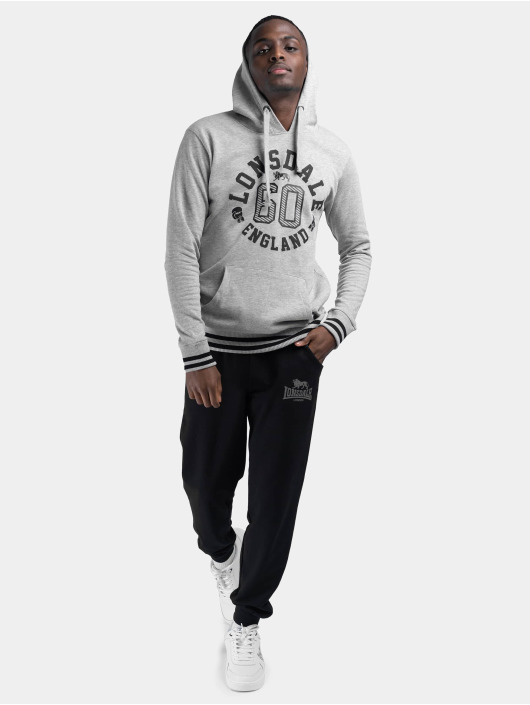 Lonsdale London Hoodies Mamhead šedá