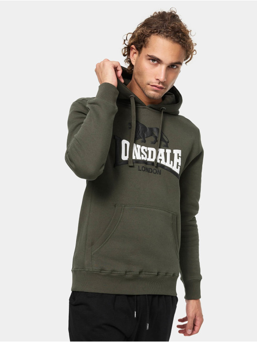 Lonsdale London Herren Hoody Thurning in olive