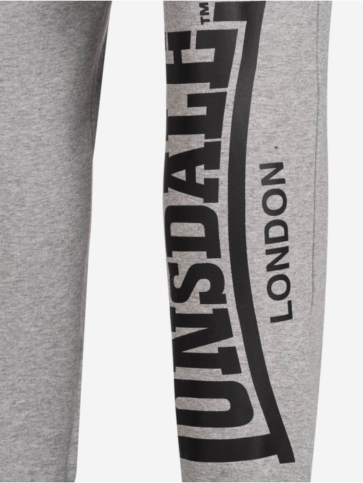 Lonsdale London Jogging kalhoty Bulno šedá