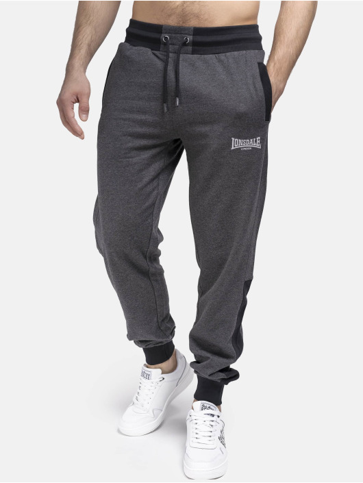 Lonsdale London joggingbroek Heckfield grijs