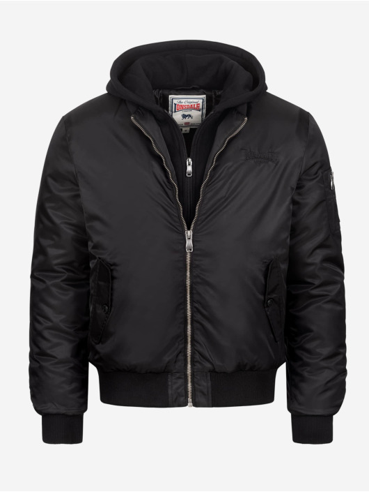 Lonsdale London Letecká bunda Ballindean čern