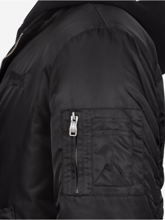 Lonsdale London Letecká bunda Ballindean čern