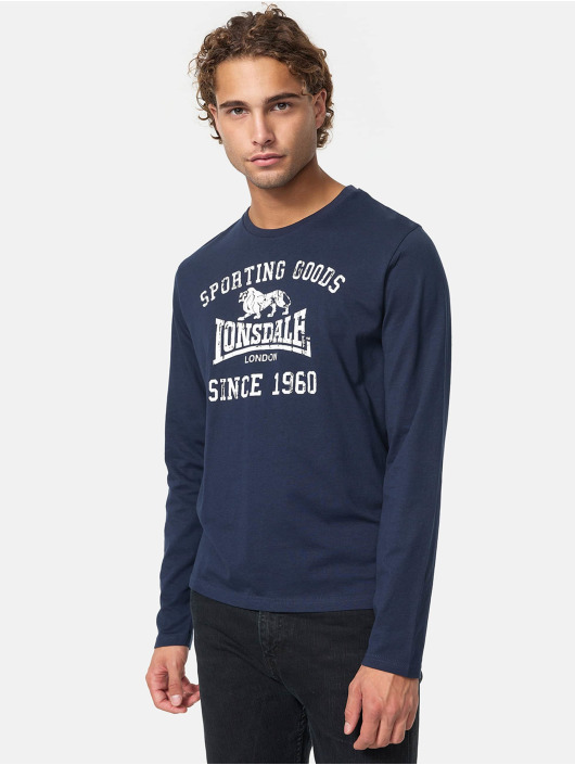 Lonsdale London Longsleeve Auldearn blauw