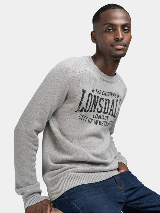 Lonsdale London Maglia Talgarreg grigio
