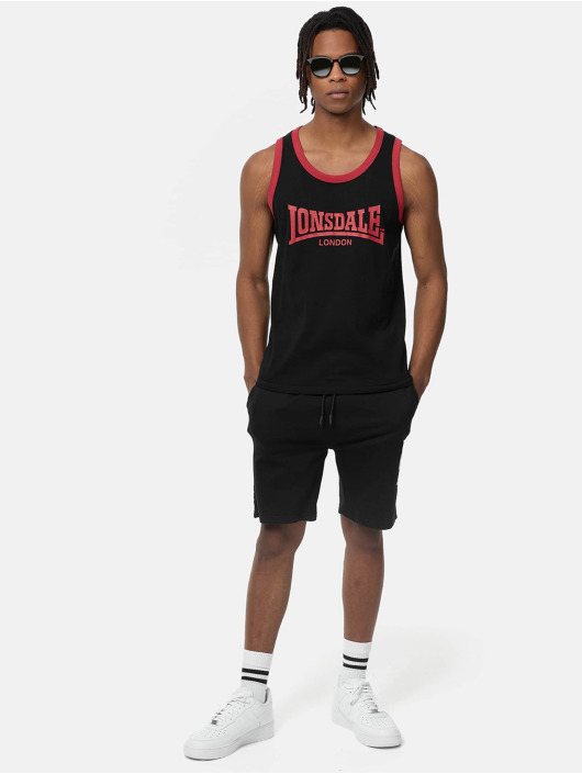Lonsdale London Pantalón cortos Knockan negro