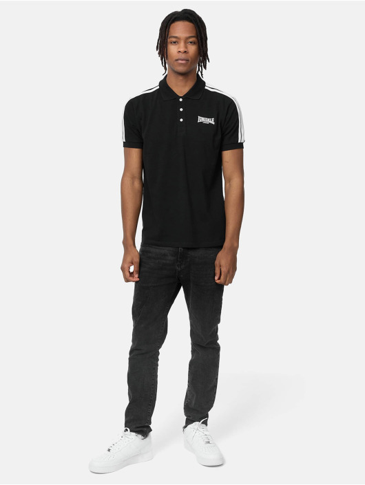 Lonsdale London Polo trika Brochel čern
