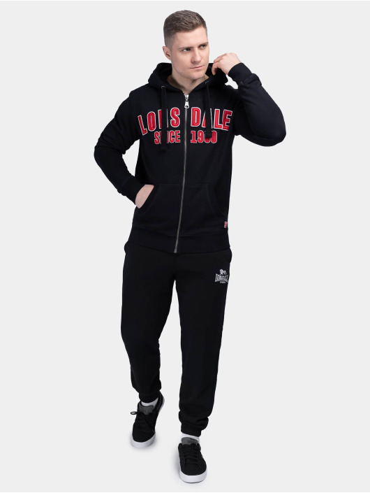 Lonsdale London Sudaderas con cremallera Paignton negro