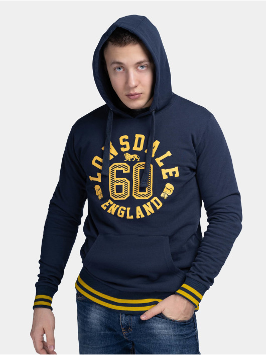 Lonsdale London Sweat capuche Mamhead bleu