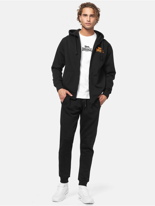 Lonsdale London Sweatvest Carnach zwart