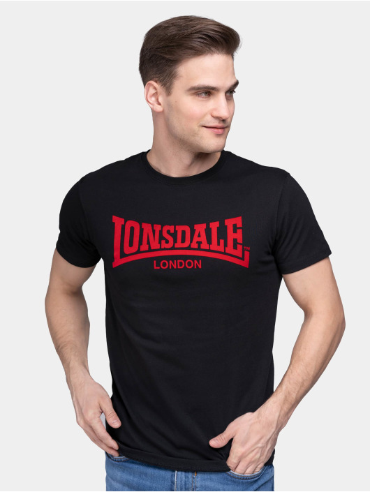 Lonsdale London T-paidat Ll008 One Tone musta