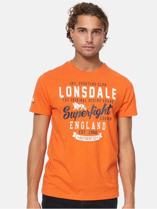 Lonsdale London T-paidat Tobermory oranssi