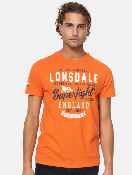 Lonsdale London T-shirt Tobermory apelsin