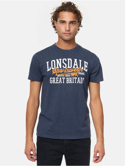 Lonsdale London Herren T-Shirt Dervaig in blau