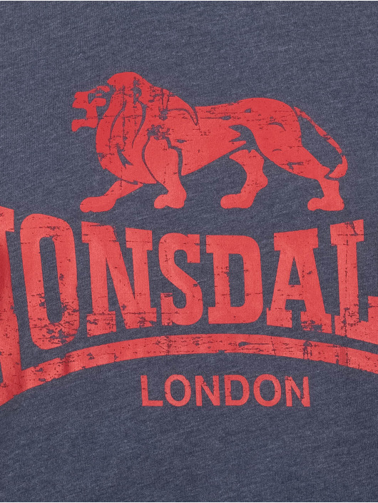 Lonsdale London t-shirt Silverhill blauw