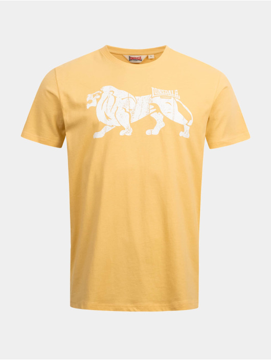 Lonsdale London t-shirt Endmoor geel