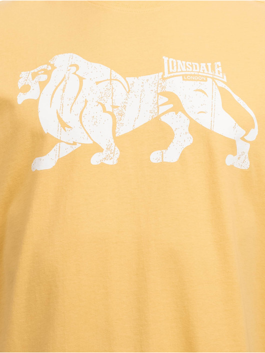 Lonsdale London t-shirt Endmoor geel