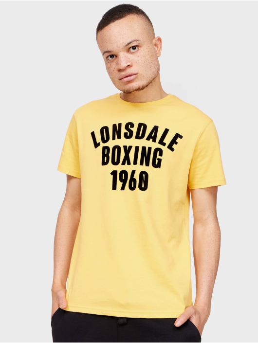 Lonsdale London t-shirt Pitsligo geel