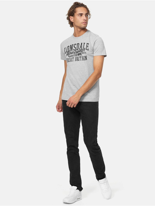 Lonsdale London T-shirt Dervaig grigio