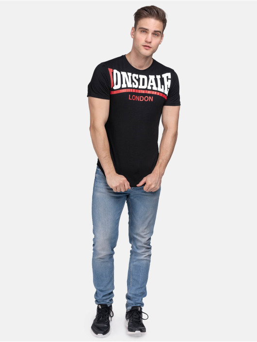 Lonsdale London T-shirt Creaton nero