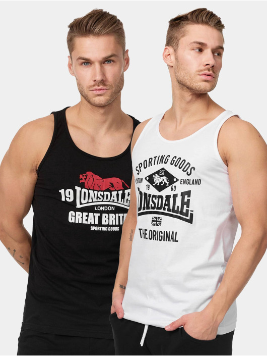 Lonsdale London T-shirt Biggin nero